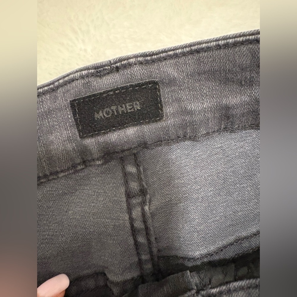 Mother High Waisted Looker Ankle Fray Size 24 NWT - Picture 14 of 16